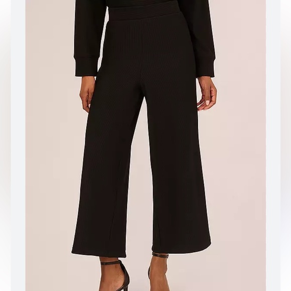 ANTONIO MELANI Pants - ANTONIO MELANI Black Trousers, size 6